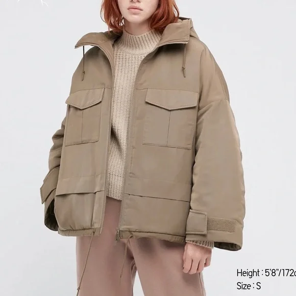 White mountaineering oversized down parka hybrid jacket NEW - Picture 4 of 14